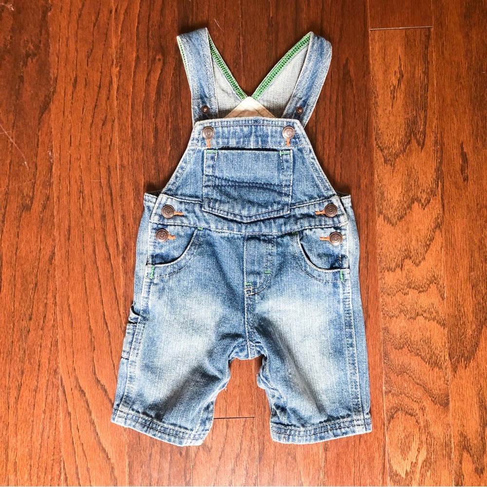 3/$15 Genuine Baby Osh Kosh Denim Overalls size 3 months